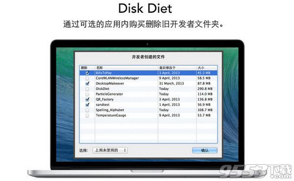 Disk Diet Mac版 
