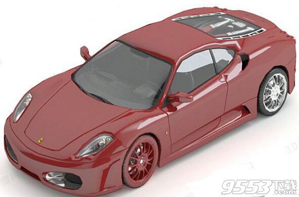 法拉利跑车3d模型