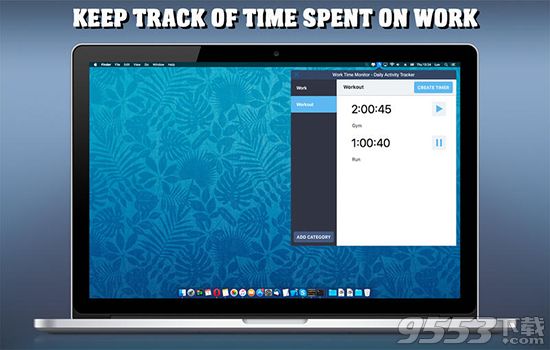 Work Time Monitor Mac版 