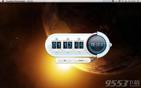 Countdown Timer Gadget Mac版