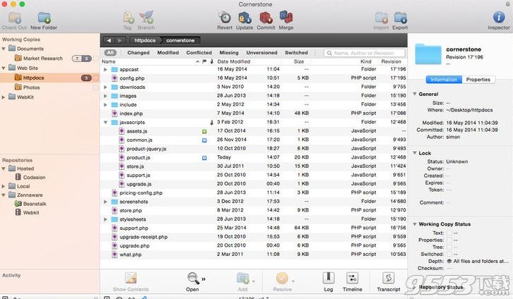 Cornerstone Mac版(SVN客户端)