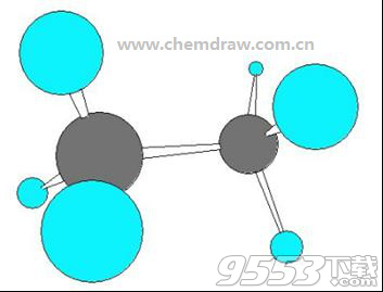 ChemBio 3D键工具画立体模型