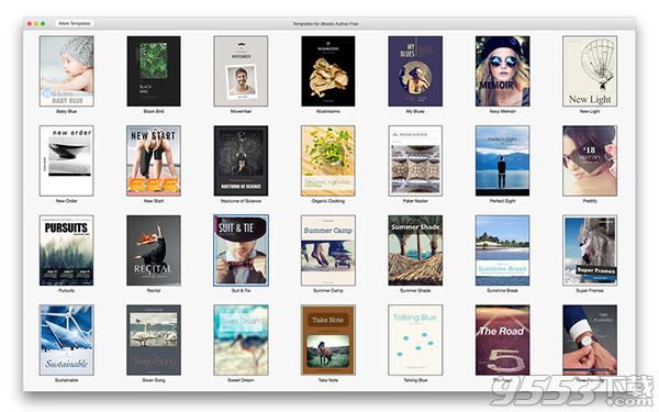 Templates for iBooks Author Mac版 