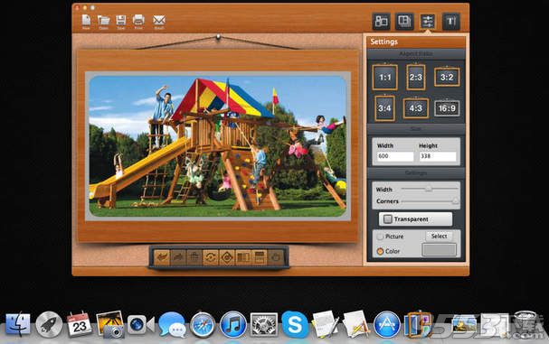 图片相框拼接iFrame Pro for Mac 