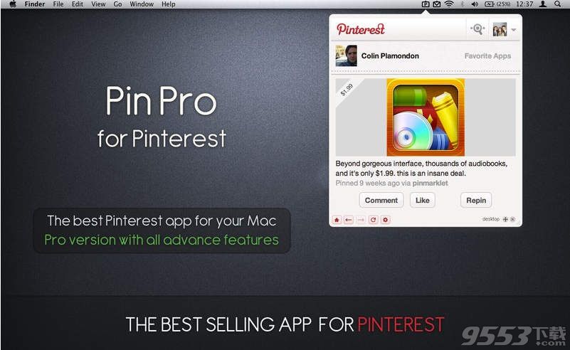 Pin Pro for Pinterest for mac(图像浏览器)