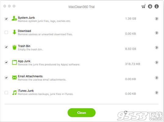 MacClean360 for mac(系统清理软件)
