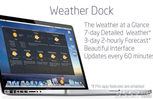 Weather Dock mac(天气软件)