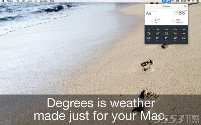 Degrees Mac版(天气软件)
