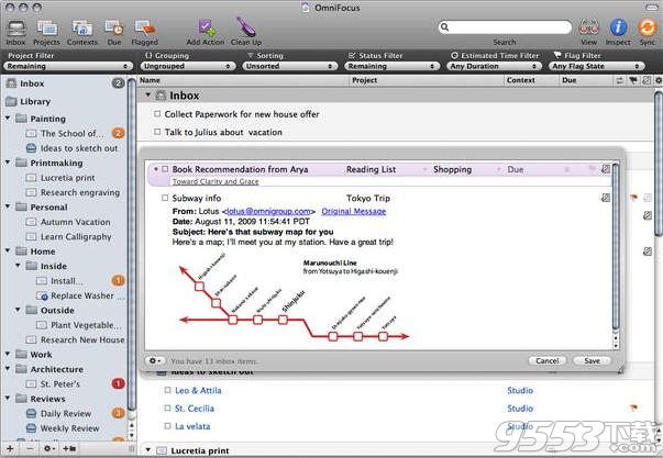 OmniFocus Mac版(任务管理软件)