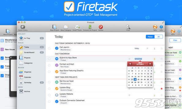 Firetask Mac版(GTD任务管理软件)