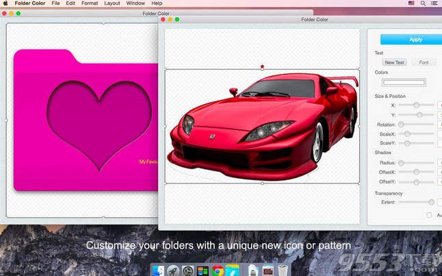 图标制作软件Folder Color for Mac