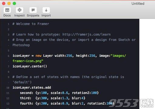 Framer Studio for Mac(原型设计工具)