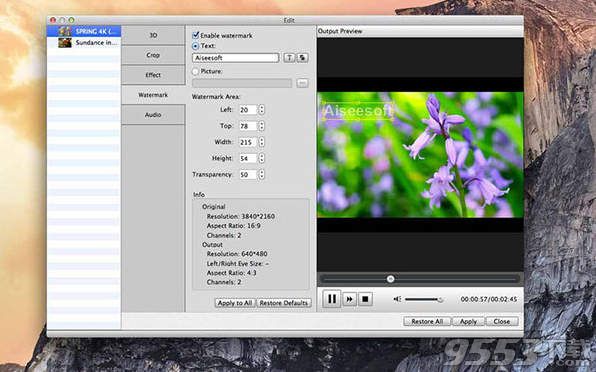 4K UHD Converter Mac版(视频转换器)