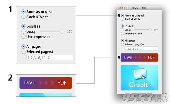 DjVu2PDF for Mac(djvu阅读器)