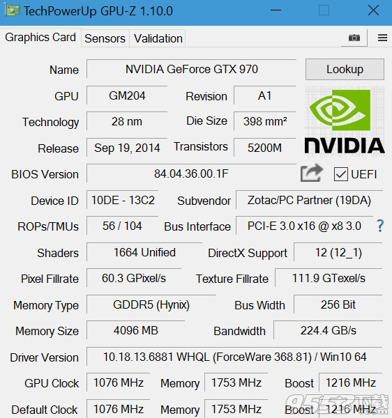 GPU-Z 1.10.0功能有什么变化 GPU-Z 1.10.0功能变化一览