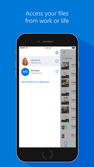 Microsoft OneDrive ios版截图2