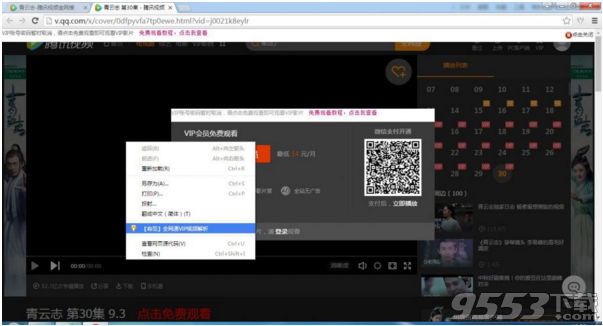 全网VIP视频解析浏览器插件
