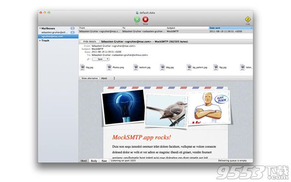 MockSMTP Mac版