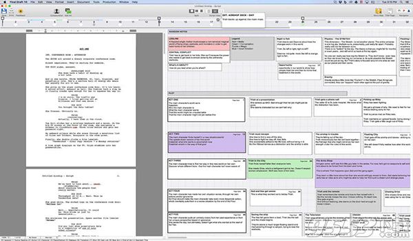 Final Draft 10 Mac版