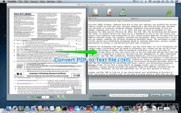 PDF to Image Converter Expert Mac版