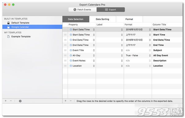 Export Calendars Pro for mac破解版