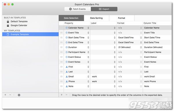 Export Calendars Pro for mac破解版