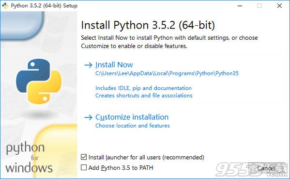 python 3.5.2 