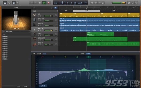 GarageBand for mac中文版