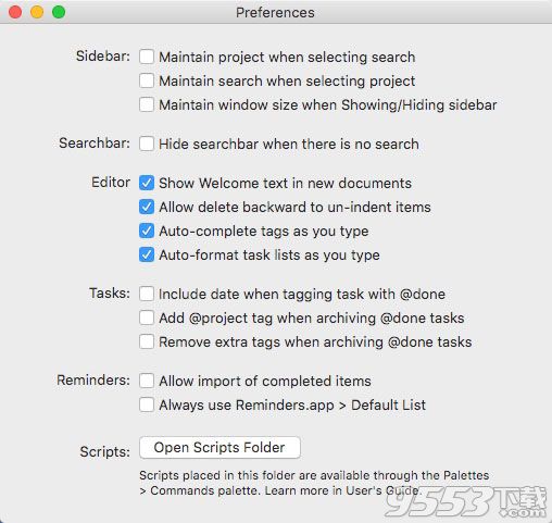 TaskPaper for mac