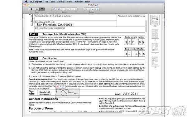 PDF Signer Mac版
