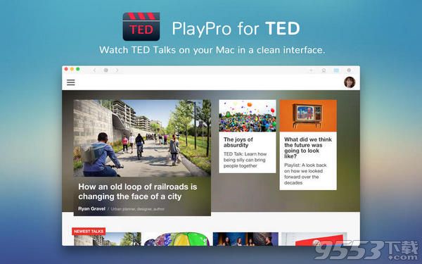 PlayPro for TED Mac版