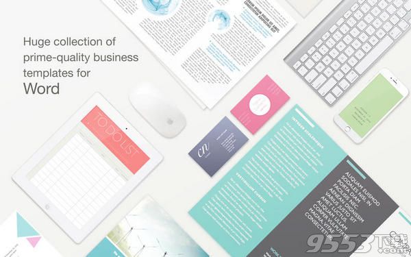 Business Templates for MS Word Mac版