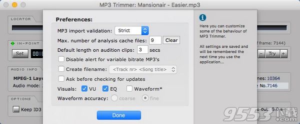 MP3 Trimmer for mac
