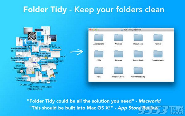 Folder Tidy for mac