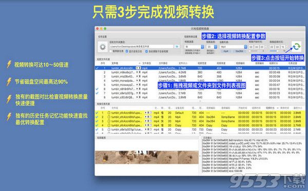 闪电视频转换器Mac版