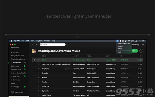 Heartbeat for Mac