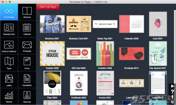 Pages Templates for Mac