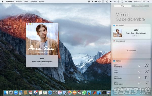 InstaRate Widget for iTunes Mac版