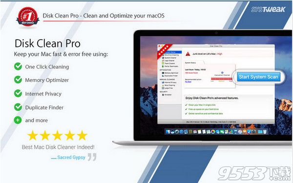 Disk Clean Pro for Mac