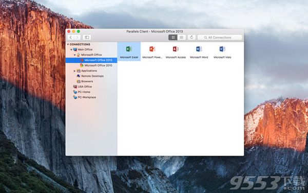 Parallels Client for Mac