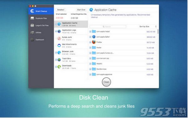 Dr.OS Disk Cleaner for Mac