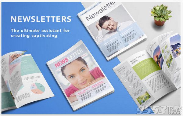 Newsletters Templates for Pages Mac破解版
