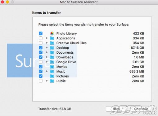 Mac to Surface Assistant for Mac