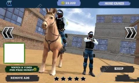 骑马警察3D(Mounted Police Horse 3D) 安卓版截图2