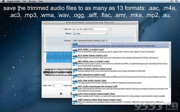 Audio Cutter for Mac