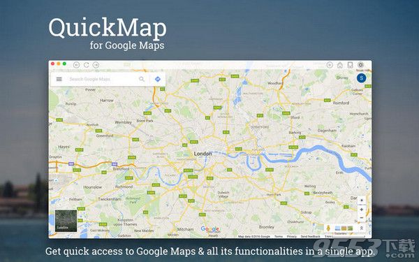 QuickMap for Google Map Mac版