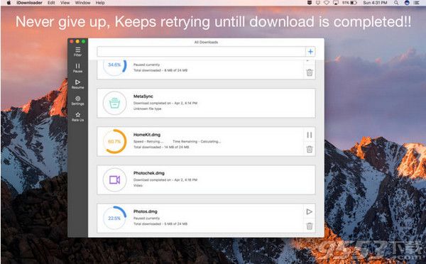 iDownloader for Mac