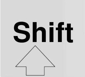 电脑键盘shift键有何用途 shift键小技巧分享