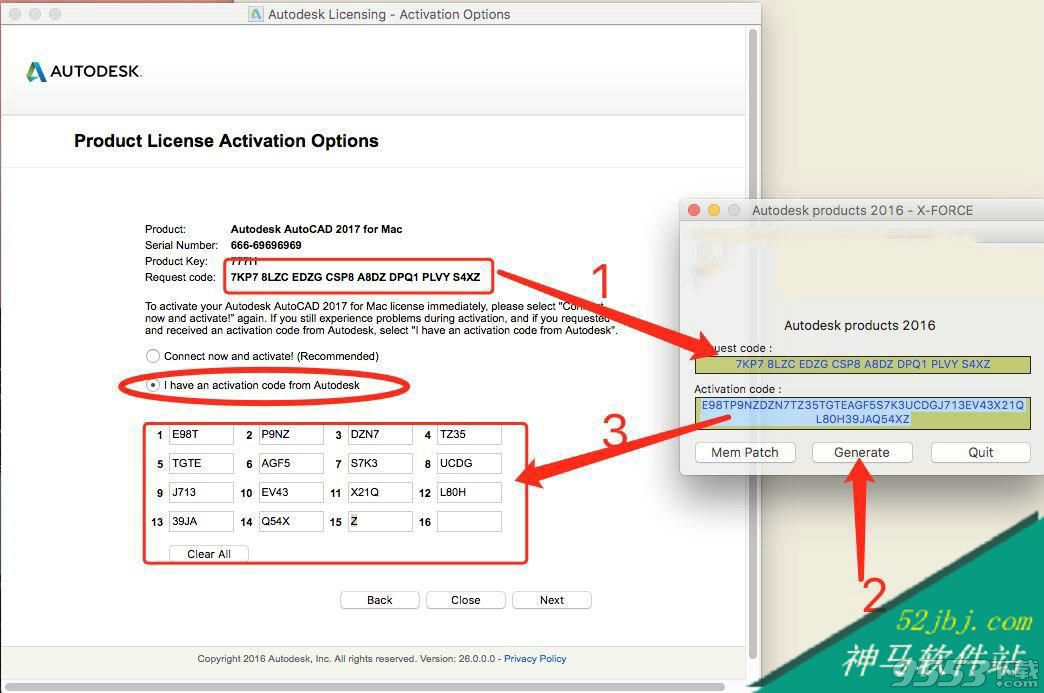 Mac版CAD2017序列号 Autodesk AutoCAD 2017 Mac版最新汉化破解教程 