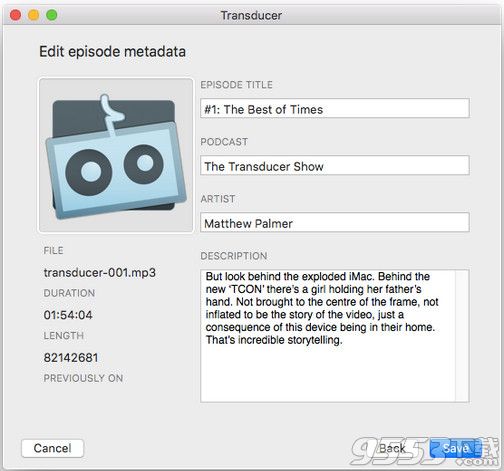 Transducer Mac版